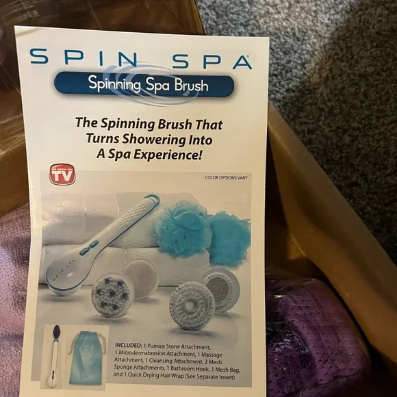 Spin Spa Spinning Spa Brush Set - Picture 2 of 3